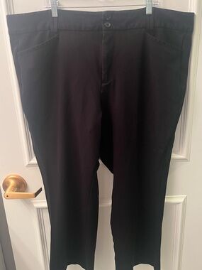 Classic Black High Rise Boot Cut Dress Pants